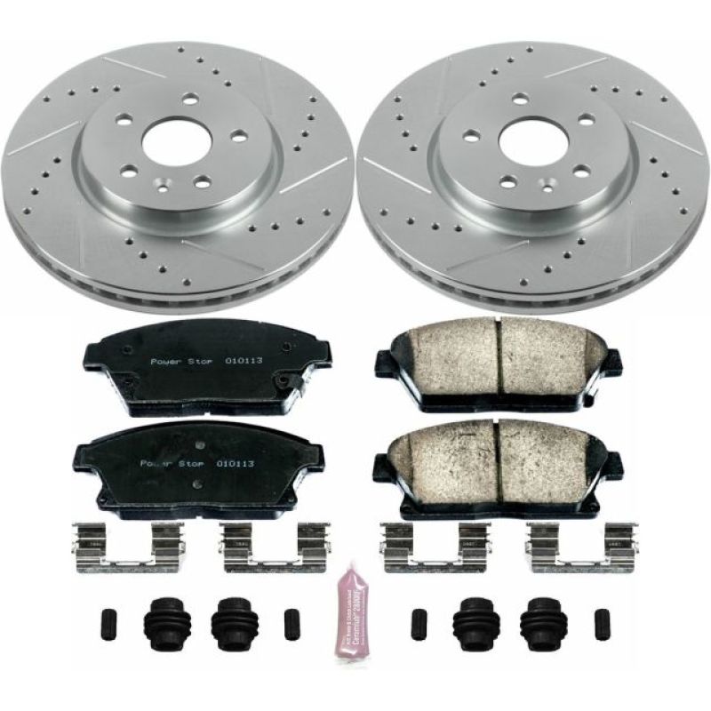 Power Stop 15-16 Chevrolet Trax Front Z23 Evolution Sport Brake Kit Brake Kits - Performance D&S PowerStop