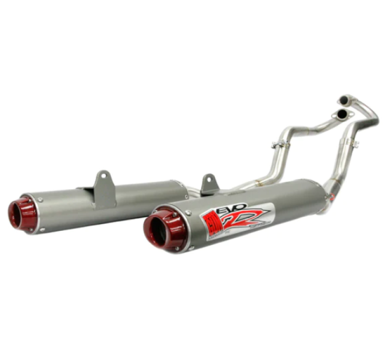 Big Gun 06-14 Yamaha RAPTOR 700 EVO R Series Dual Full Syst Exhaust Powersports Exhausts Big Gun