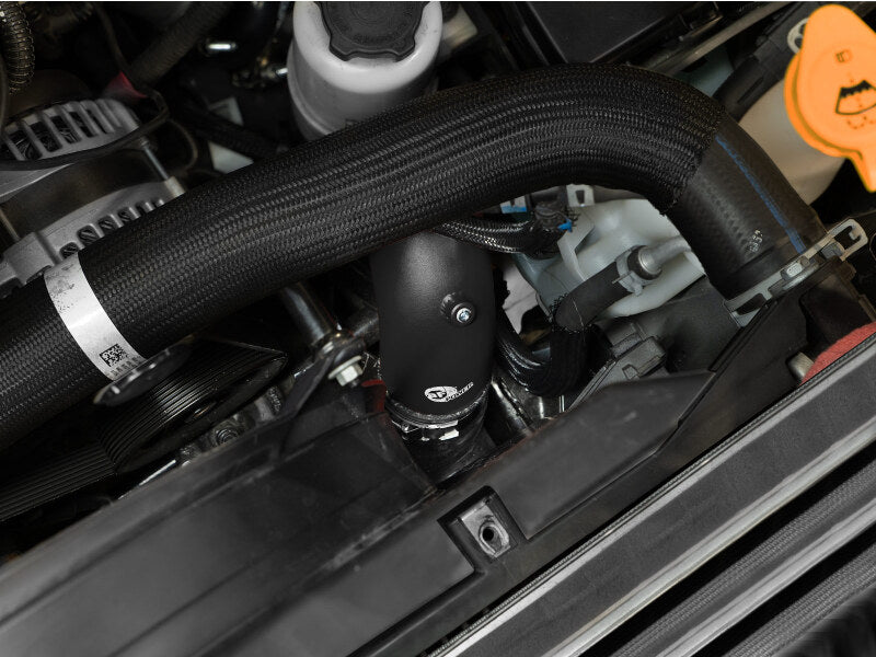 aFe BladeRunner 3in & 3-1/2in AL Hot and Cold Charge Pipe Kit Black RAM Diesel Trucks 25-26 L6-6.7L Intercoolers aFe