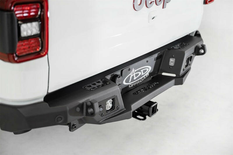 Addictive Desert Designs 2020 Jeep Gladiator JT Stealth Fighter Rear Bumper Bumpers - Steel Addictive Desert Designs