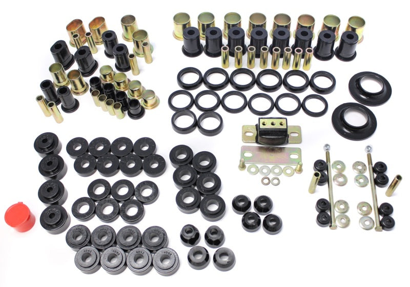 Energy Suspension 66-72 Chevelle Black Hyper-flex Master Bushing Set Bushings - Full Vehicle Kits Energy Suspension