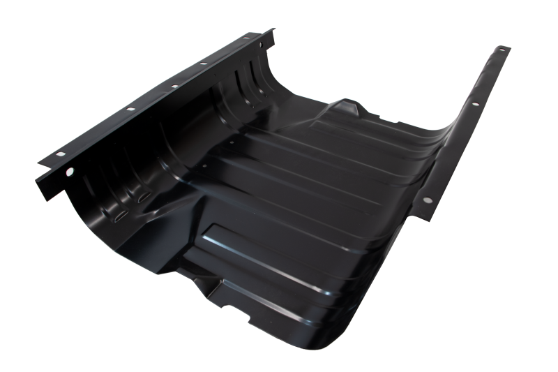 Kentrol 76-90 Jeep CJ/Wrangler YJ Gas Tank Skid Plate W/Strap Black Stainless Skid Plates Kentrol