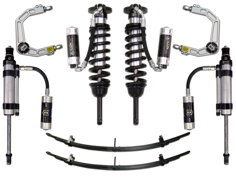 ICON 05-15 Toyota Tacoma 0-3.5in/2016+ Toyota Tacoma 0-2.75in Stg 7 Suspension System w/Billet Uca Shocks and Struts ICON