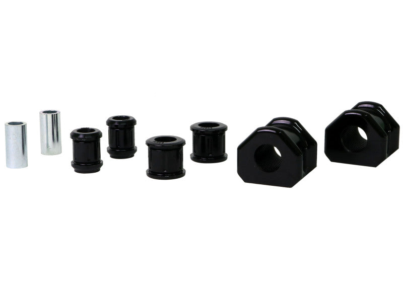 Whiteline 2011-2014 Ford Mustang Sway Bar Mount Bushing Kit - 24mm Sway Bar Bushings Whiteline