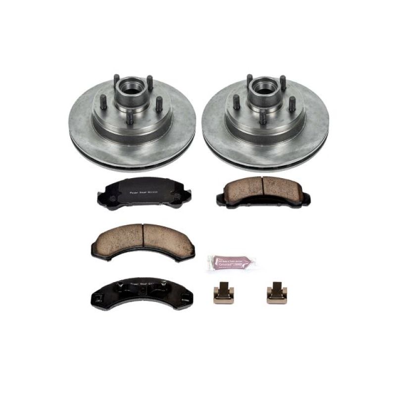 Power Stop 91-94 Ford Explorer Front Autospecialty Brake Kit Brake Kits - OE PowerStop