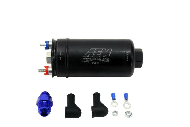 AEM 400LPH High Pressure Fuel Pump -6AN Female Out, -10AN Female In Fuel Pumps AEM