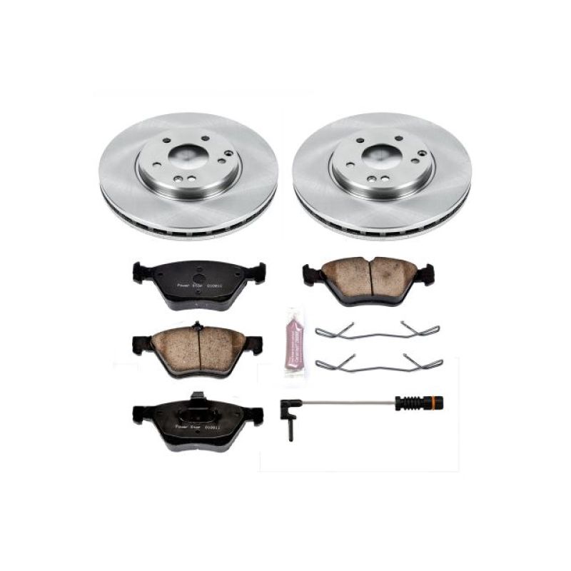 Power Stop 98-02 Mercedes-Benz CLK320 Front Autospecialty Brake Kit Brake Kits - OE PowerStop