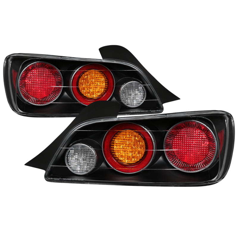 xTune Honda S2000 04-08 LED Tail Lights - Black ALT-ON-HS2K04-LED-BK Tail Lights SPYDER