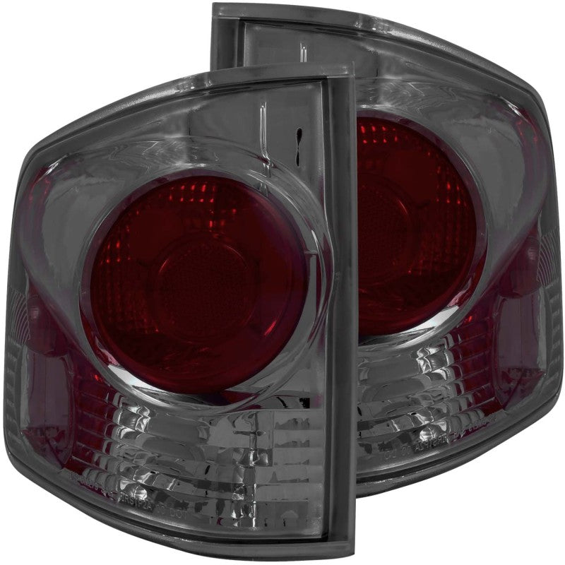 ANZO 1995-2005 Chevrolet S-10 Taillights Smoke 3D Style Tail Lights ANZO
