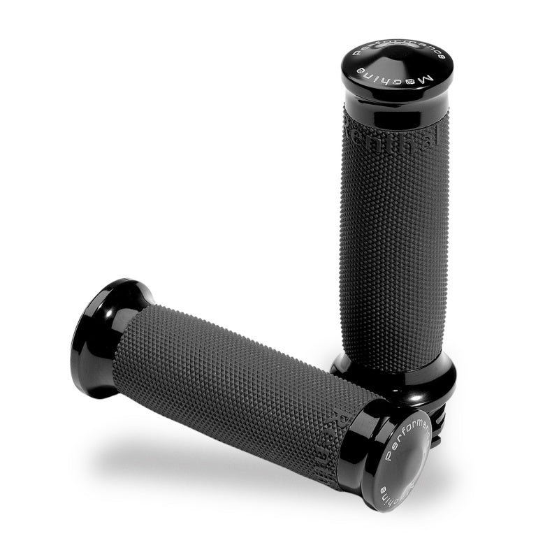 Performance Machine Contour Renthal Wrapped Grips - Black Ano Grips Performance Machine