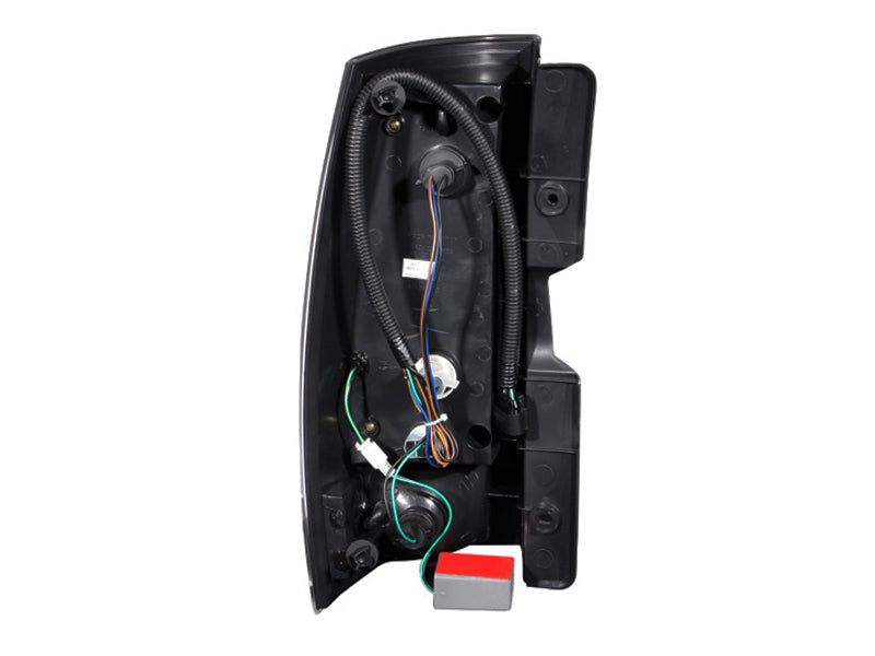 ANZO 2007-2013 Chevrolet Suburban LED Taillights Black Tail Lights ANZO