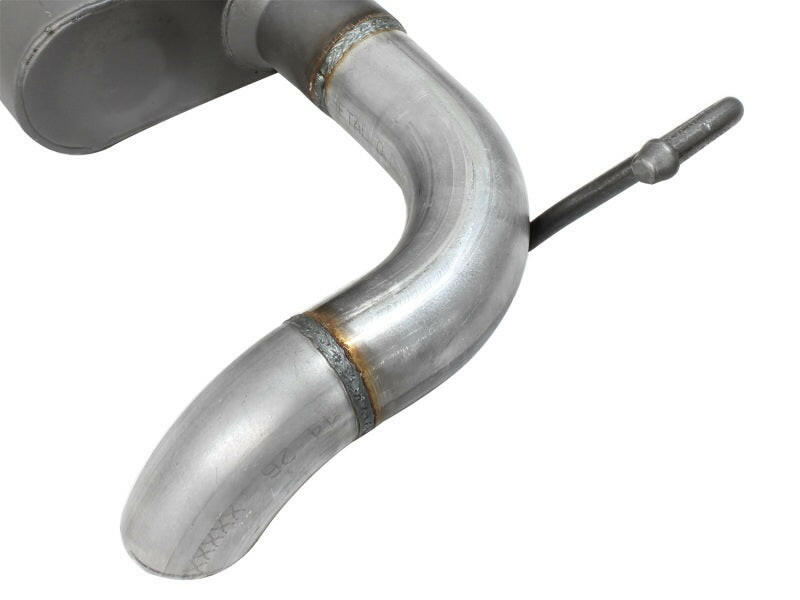 aFe Scorpion Exhaust System Axle Back Aluminized Hi-Tuck 07-17 Jeep Wrangler JK V6 3.6/3.8L Axle Back aFe