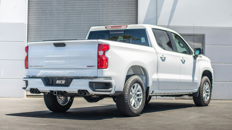 Borla 2024 Chevy Silverado 1500 6.2L V8 S-Type Catback Exhaust w/ Simulator - CF Black Anodized Catback Borla