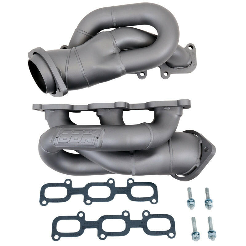 BBK 11-15 Ford Mustang 3.7L Shorty Tuned Length Header - 1-5/8 Titanium Ceramic (CARB EO 11-14 Only) Headers & Manifolds BBK