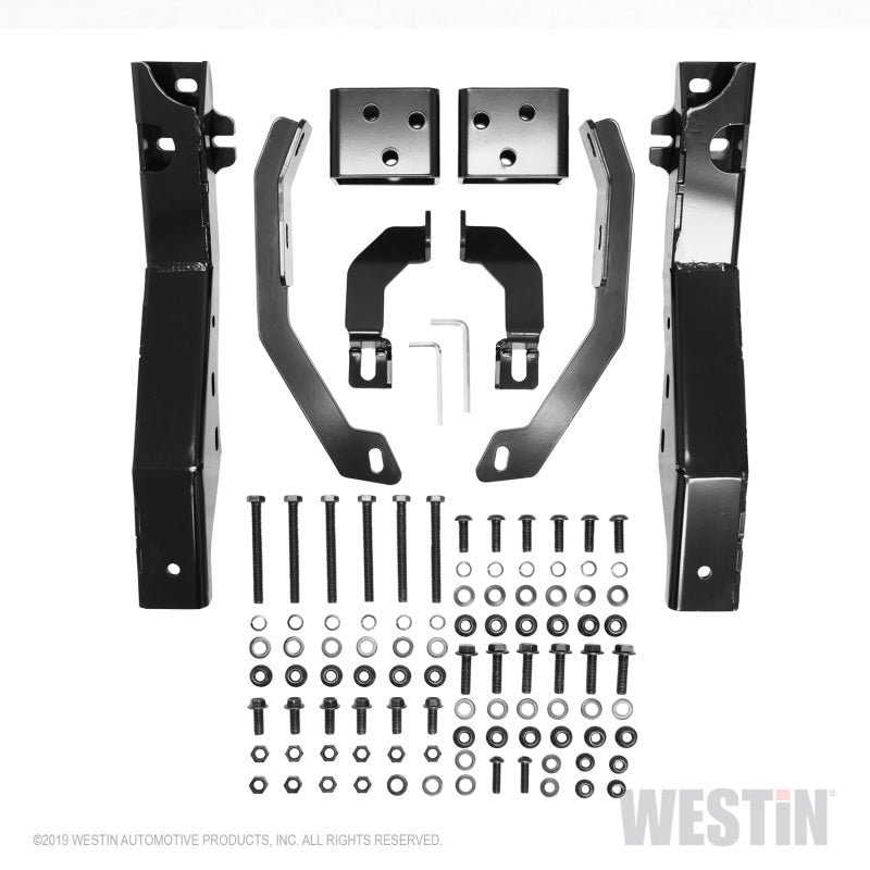 Westin Chevrolet Silverado 2500/3500 20-21 HDX Winch Mount Grille Guard Grille Guards Westin