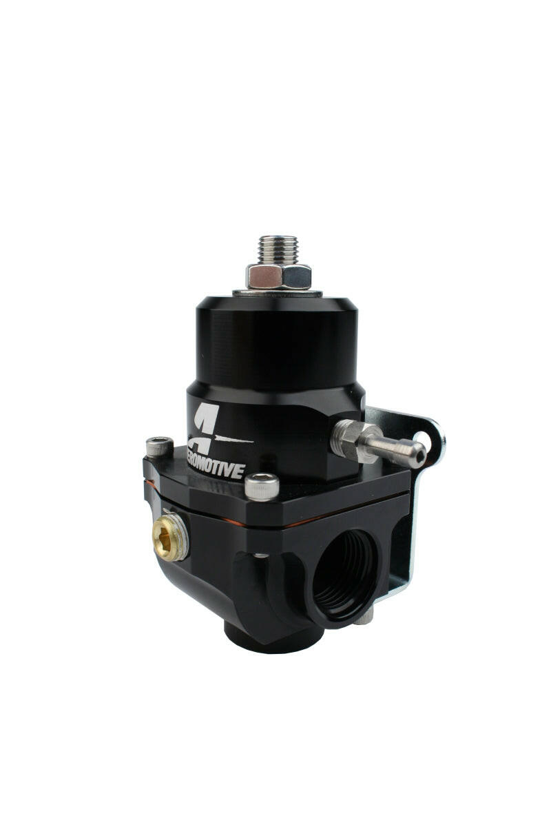 Aeromotive Adjustable Regulator - 35-75PSI - .188 Valve - (2) -08 Inlets/-08 Return Fuel Pressure Regulators Aeromotive