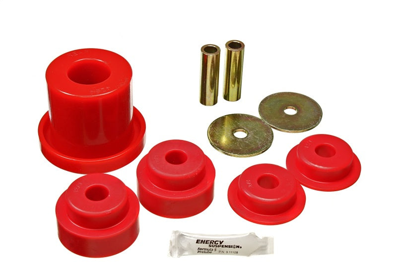 Energy Suspension 02-09 350Z / 03-07 Infiniti G35 Red Rear Differential Bushing Bushing Kits Energy Suspension