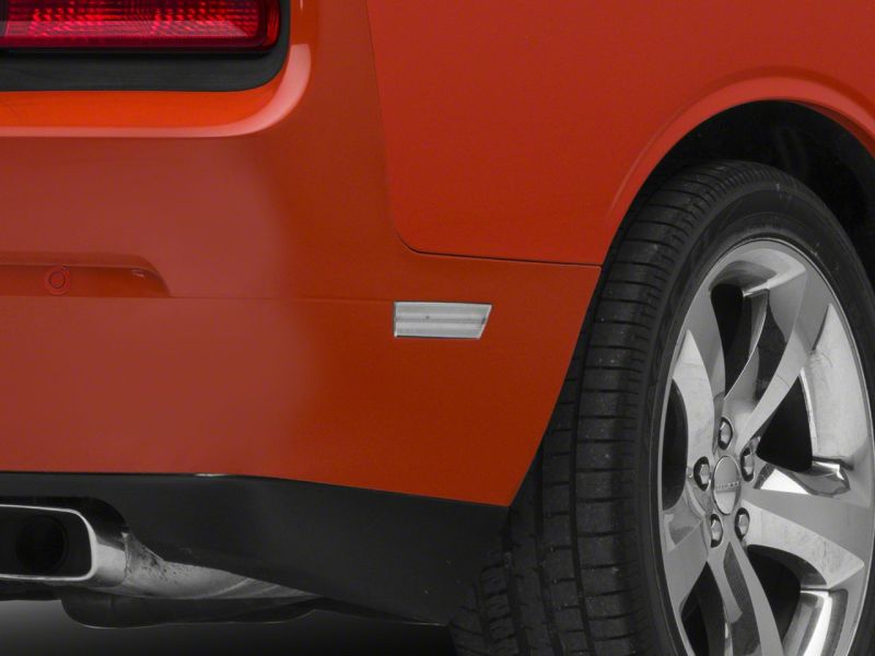 Raxiom 08-14 Dodge Challenger Axial Series LED Side Marker Lights- Clear Sidemarkers & Indicators Raxiom