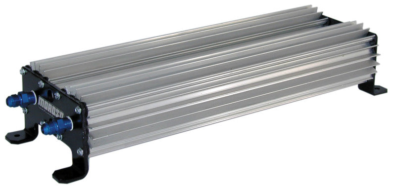 Moroso Automatic Transmission Oil Cooler w/Filter - Heavy Duty - 18in x in - Aluminum Oil Coolers Moroso