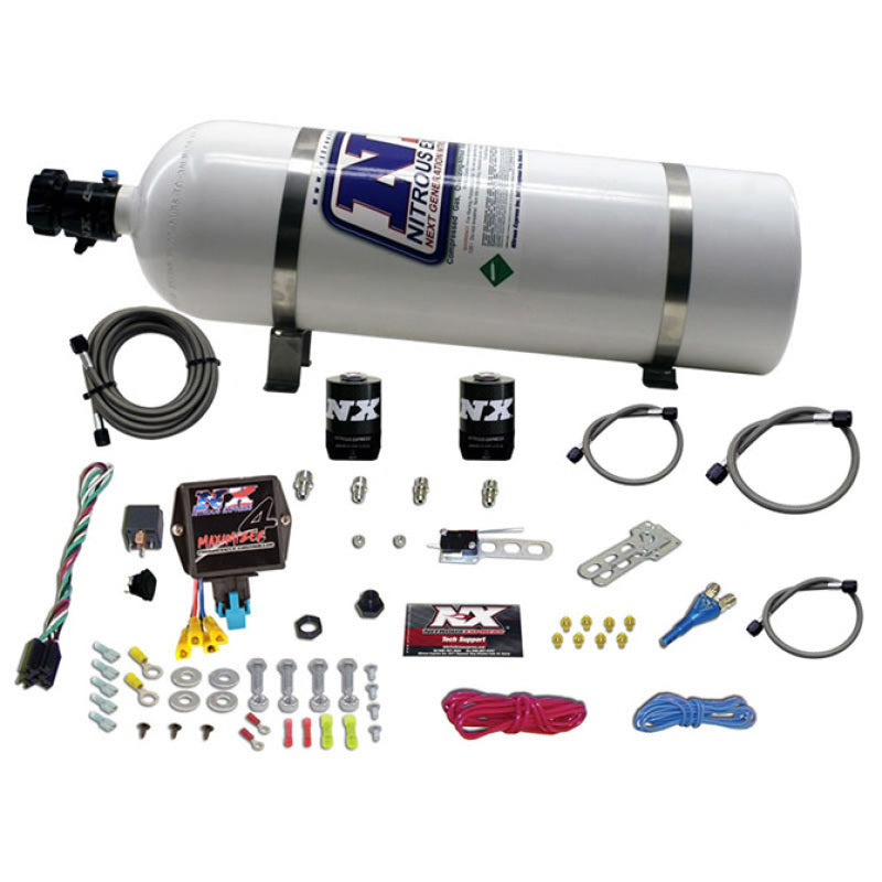Nitrous Express Instaboost Digital EFI Nitrous Kit w/15lb Bottle Nitrous Systems Nitrous Express