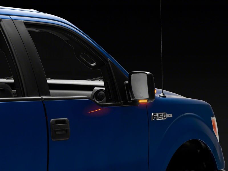 Raxiom 04-14 Ford F-150 Axial Series LED Sequential Mirror Mounted Turn Signals- Clear Side Mirrors Raxiom