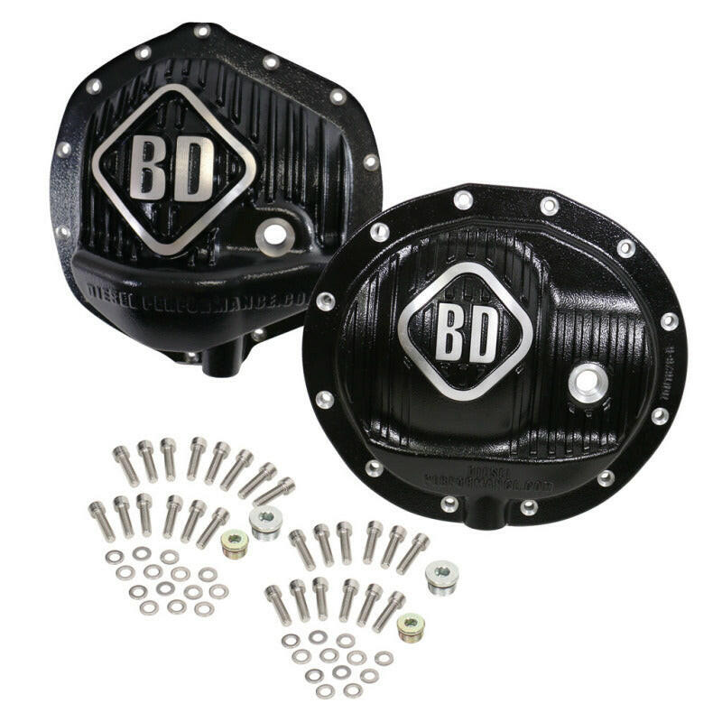 BD Diesel Differential Cover Pack Front & Rear - 14-18 Ram 2500/3500 w/o Rear Coil Springs Diff Covers BD Diesel