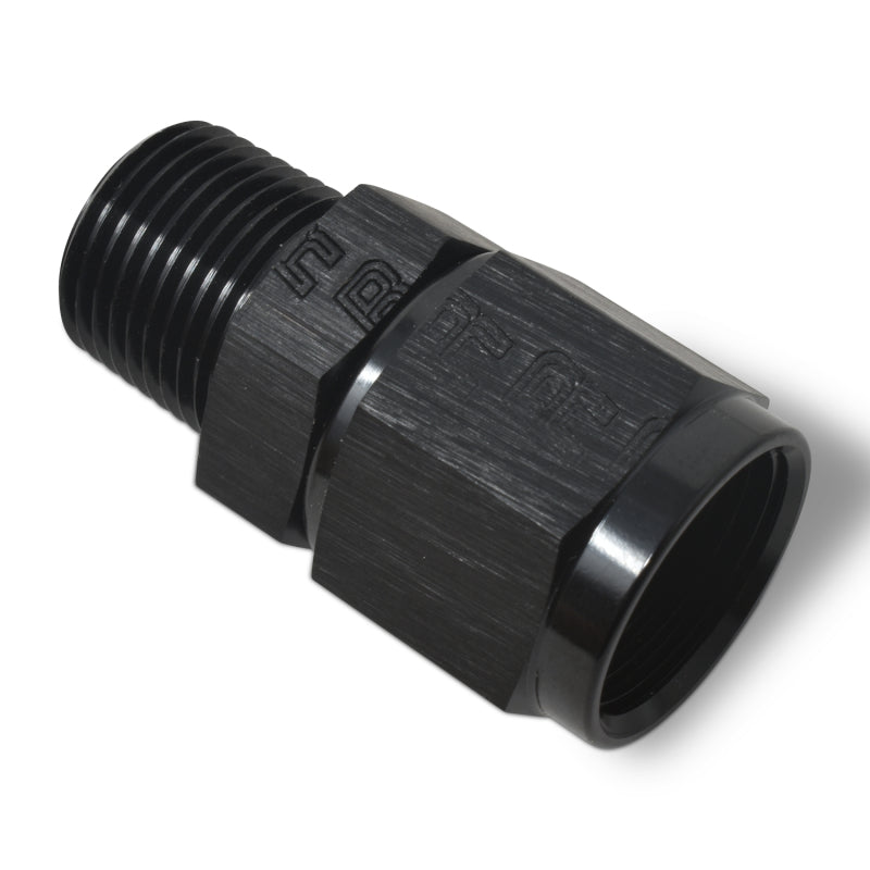 Russell Performance Straight AN Female to Male NPT (Black) Fittings Russell