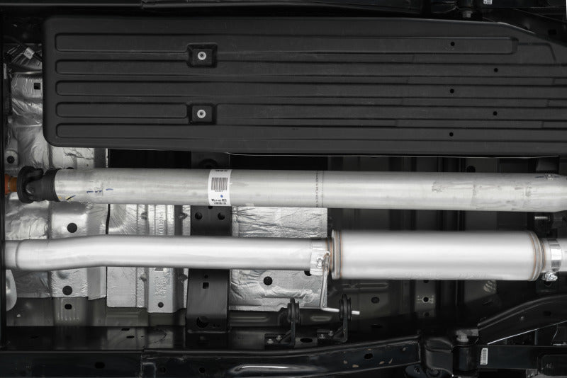 MBRP 2021+ Ford F150 2.7L/3.5L/5.0L 4in Aluminized Steel Cat-Back - RACE VERSION Catback MBRP