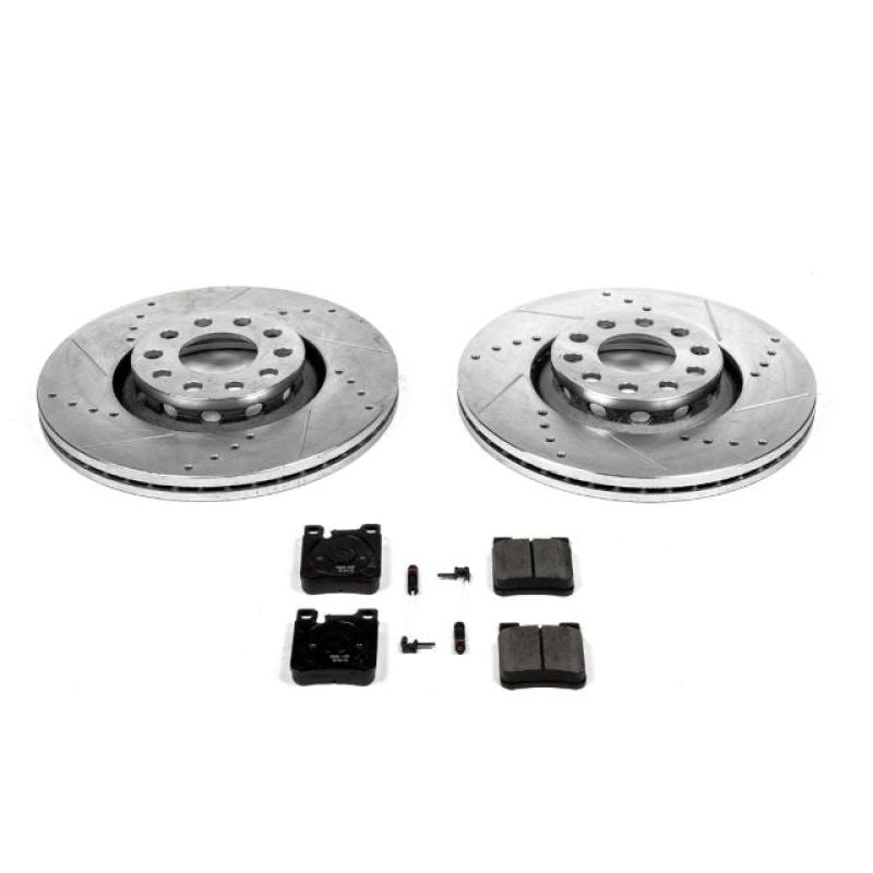 Power Stop 98-99 Mercedes-Benz CLK320 Rear Z23 Evolution Sport Brake Kit Brake Kits - Performance D&S PowerStop