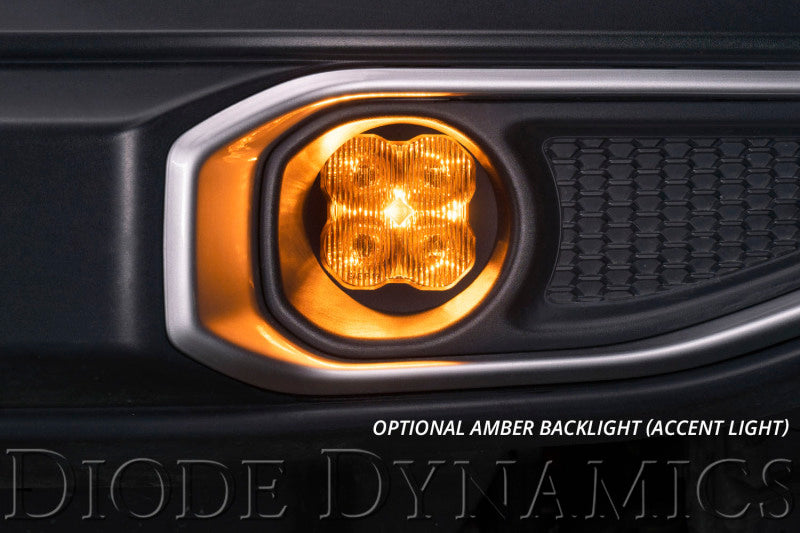 Diode Dynamics SS3 Max Type A Kit ABL - Yellow SAE Fog Light Accessories and Wiring Diode Dynamics