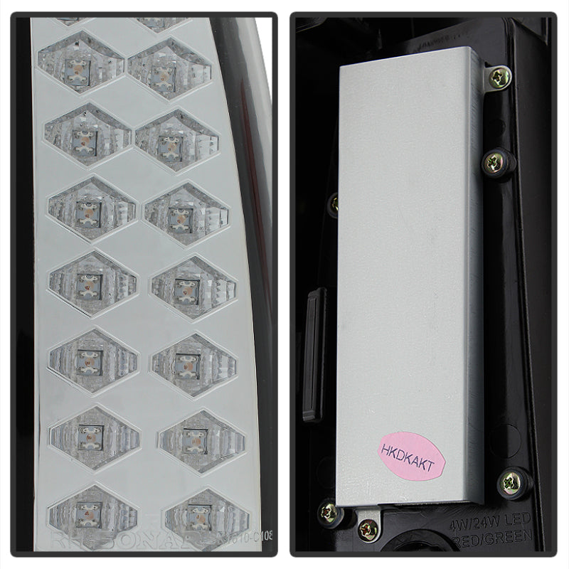 Spyder Chevy C/K Series 1500 88-98/Blazer 92-94 LED Tail Lights Chrm ALT-YD-CCK88-LED-C Tail Lights SPYDER