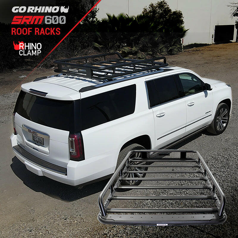 Go Rhino SRM600 Series Tubular Rack - 75in Roof Baskets Go Rhino