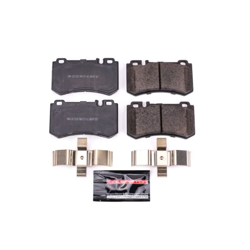 Power Stop 03-06 Mercedes-Benz CL55 AMG Rear Z23 Evolution Sport Brake Pads w/Hardware Brake Pads - Performance PowerStop