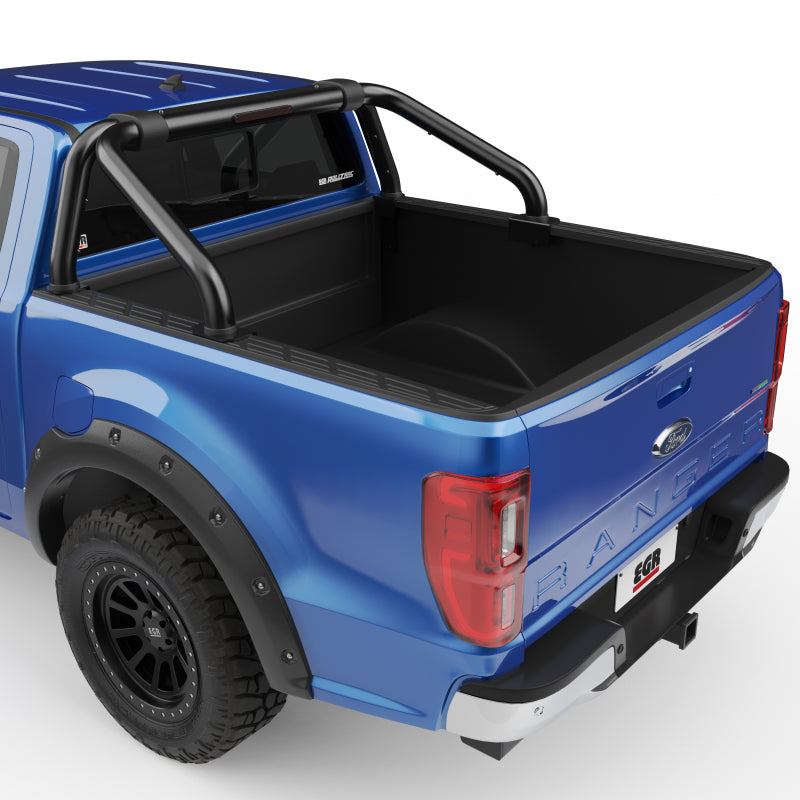 EGR 2019+ Ford Ranger Black Powder Coat S-Series Sports Bar (w/o Side Plates) Headache Racks EGR