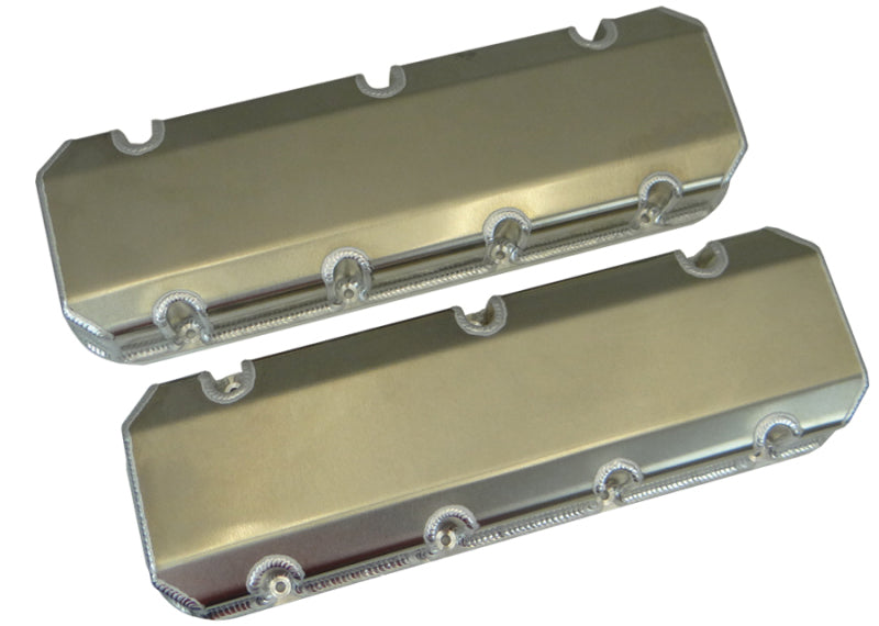 Moroso Brodix SR20/Dart Pro1 Valve Cover - 3in - No Logo - Exhaust & Intake Pockets - Alum - Pair Valve Covers Moroso