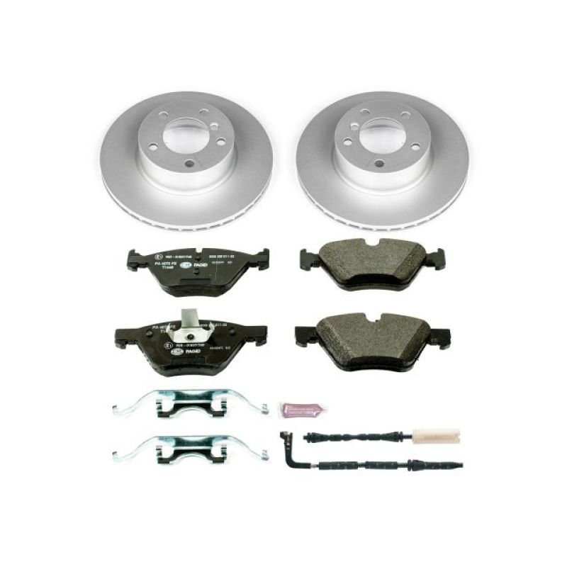 Power Stop 2007 BMW 328i Front Euro-Stop Brake Kit Brake Kits - OE PowerStop