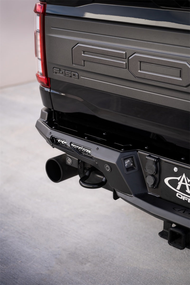 Addictive Desert Designs 21-22 Ford F-150 Raptor Phantom Rear Bumpet Bumpers - Steel Addictive Desert Designs