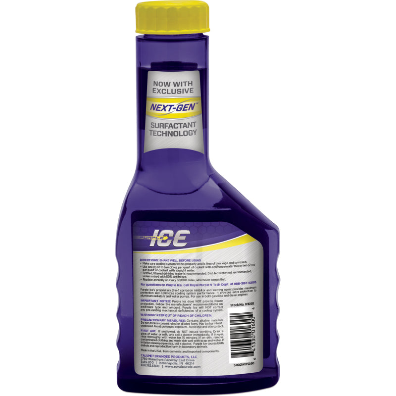 Royal Purple Purple Ice Cooling System Optimizer - 12oz Coolants Royal Purple