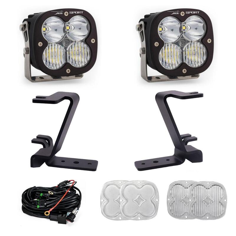 Baja Designs 2023+ Ford F-250/350 Super Duty XL Sport A-Pillar Light Kit Light Bars & Cubes Baja Designs