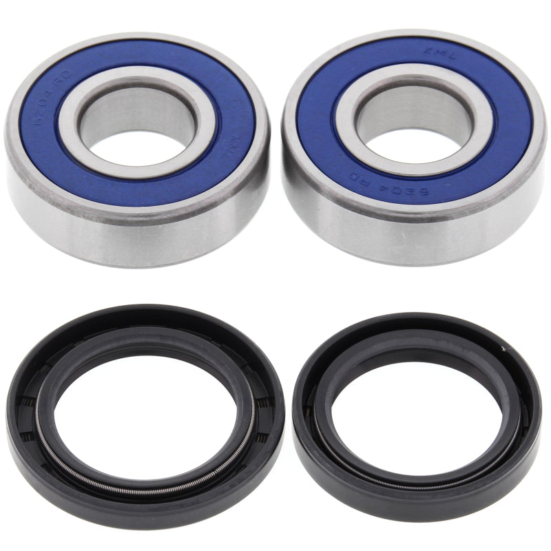 All Balls Racing 89-90 Kawasaki ZX750 (Ninja) ZX7 Wheel Bearing Kit Front Wheel Bearings All Balls Racing