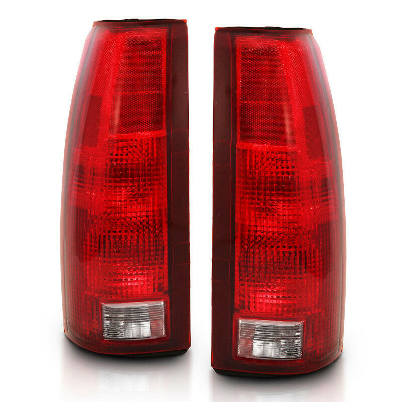 ANZO 1988-1999 Chevy C1500 Taillight Red/Clear Lens w/ Circuit Board(OE Replacement) Tail Lights ANZO