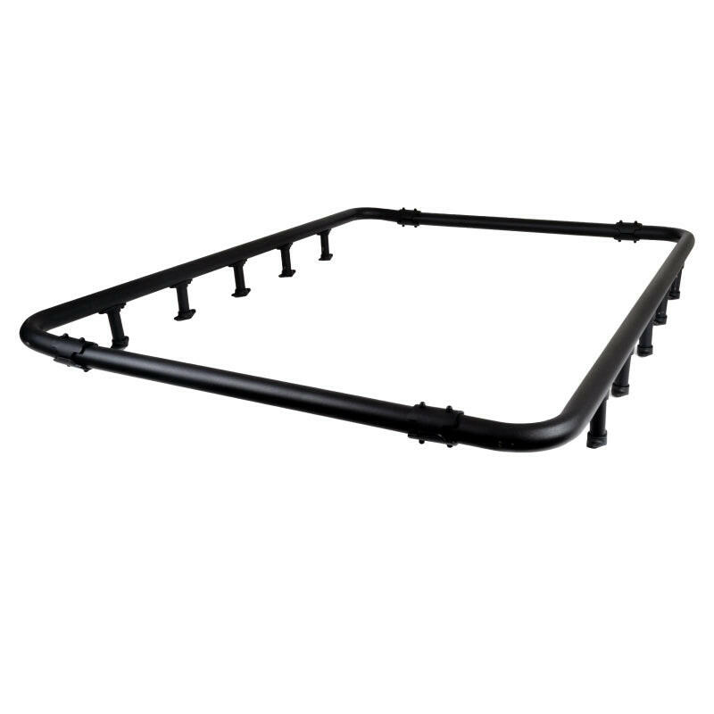 Go Rhino SRM500 Quad Rail Kit (For 65in. Long Rack) - Tex. Blk (Rails ONLY - Req. Platform) Roof Baskets Go Rhino