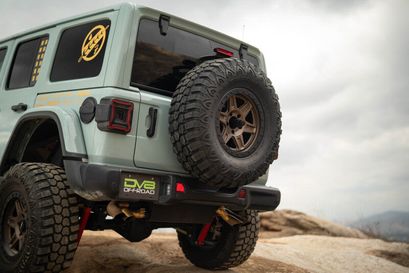 DV8 Offroad 18-25 Jeep Wrangler JL Spare Tire Carrier Chase Racks DV8 Offroad