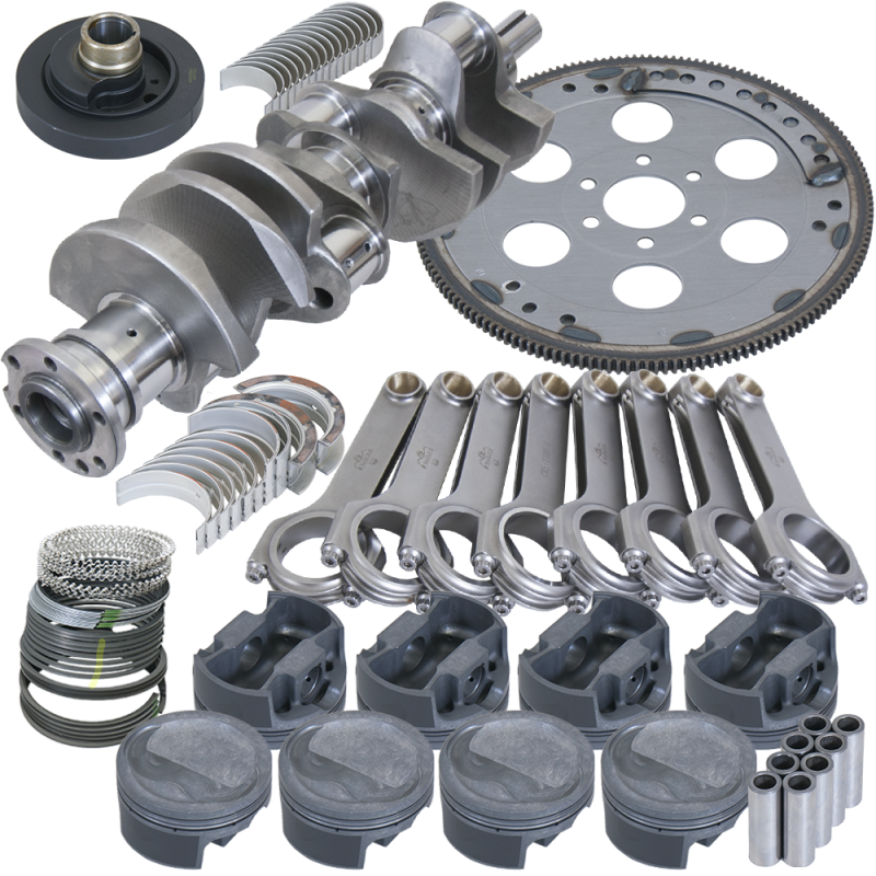 Eagle Oldsmobile 455 4.500in Crank 7.100in H-Beam -22cc Inv Dome 4.155in Pistons Balanced Assembly Rotating Assemblies Eagle