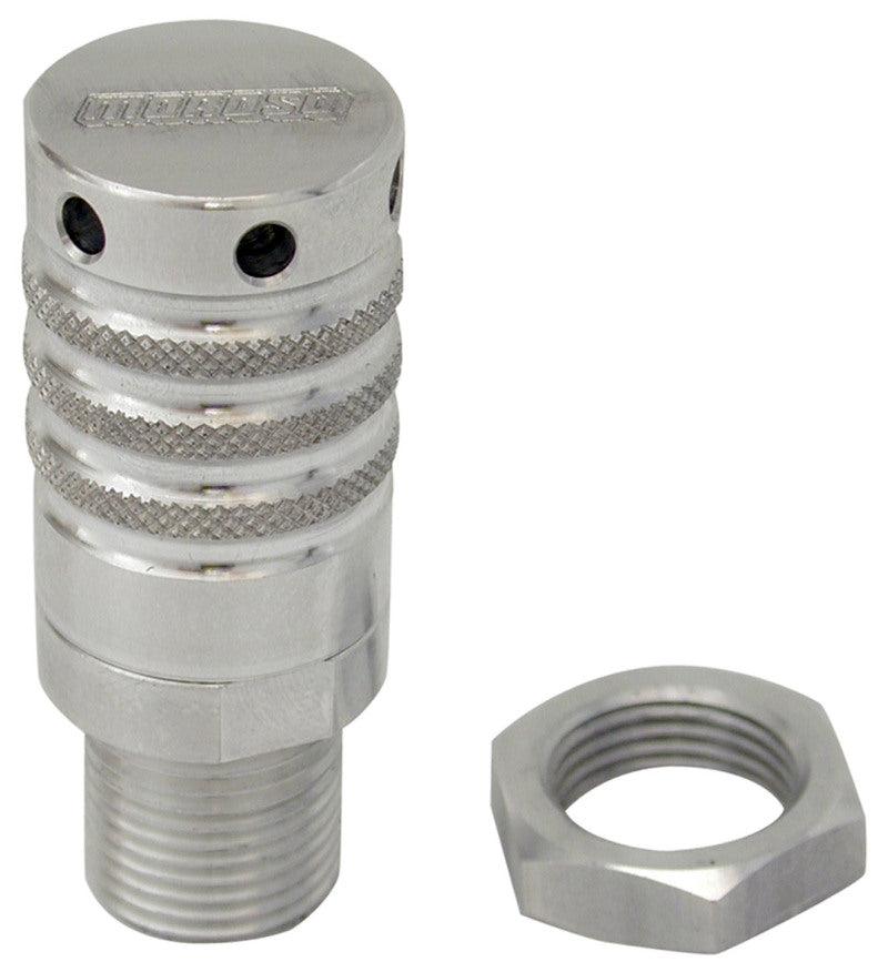 Moroso Vacuum Relief Valve 3/4in-16 Thread - Billet Aluminum - Single Valves Moroso