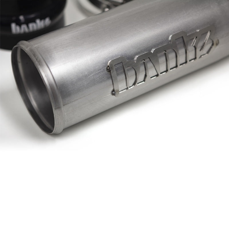 Banks Power 17-19 GM 2500/3500 6.6L L5P Intake Resonator Delete System - Natural Finish Connecting Pipes Banks Power