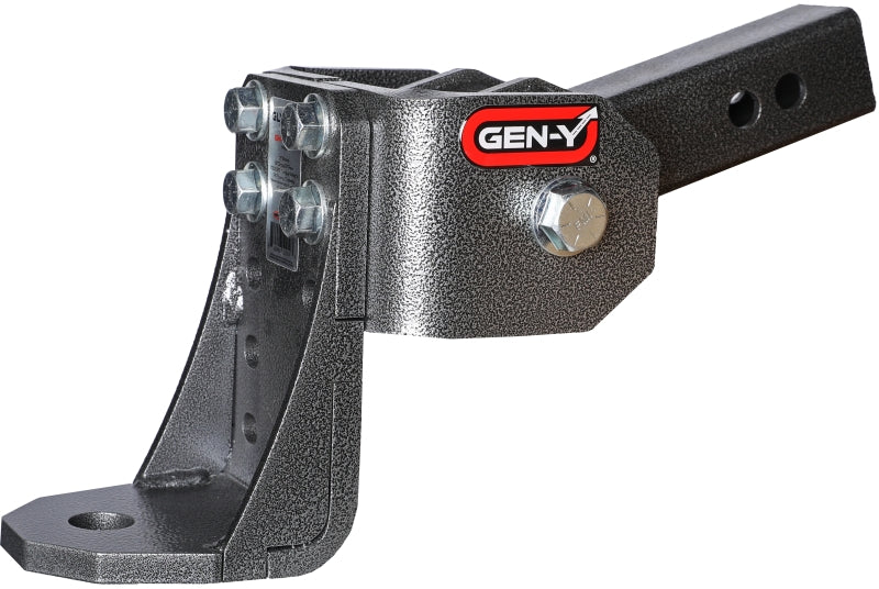 Gen-Y Glyder Torsion-Flex 2in Shank 6in Drop 7K Hitch w/Ball Platform/1in Diameter Mounting Hole Hitch Ball Mounts GEN-Y Hitch