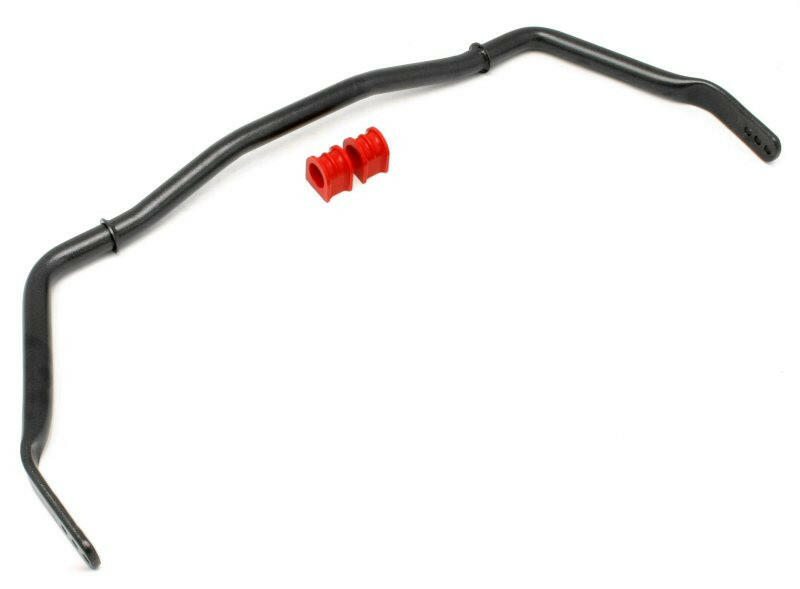 BMR 05-10 S197 Mustang Front Hollow 35mm 3-Hole Adj. Sway Bar Kit - Black Hammertone Sway Bars BMR Suspension