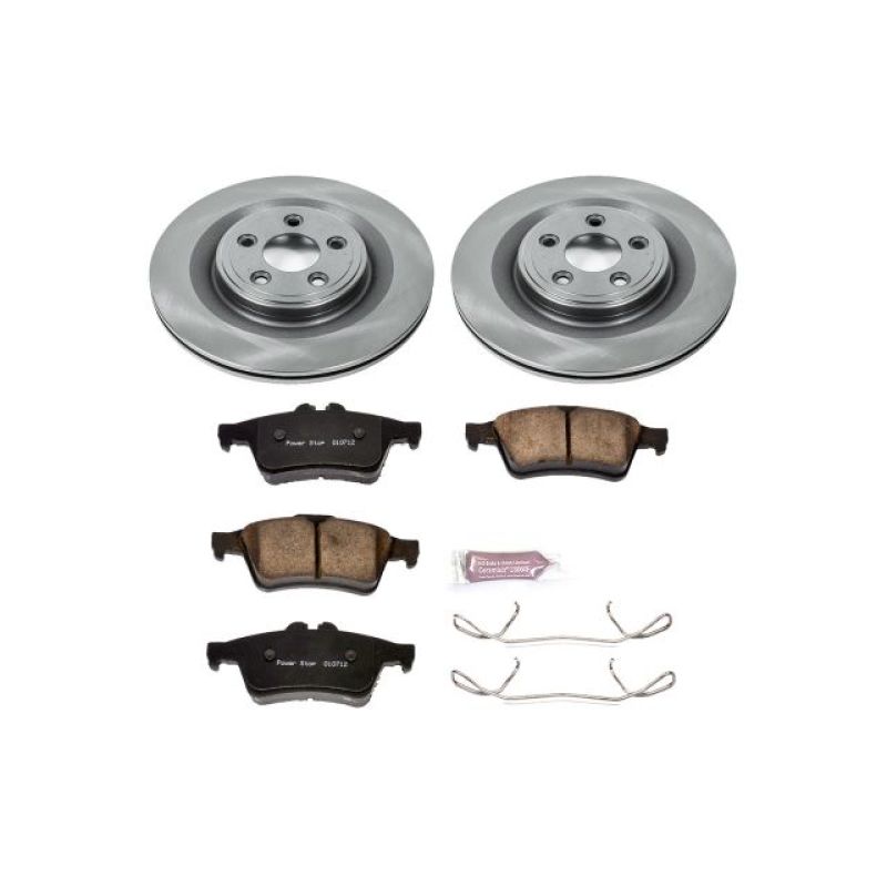 Power Stop 06-08 Jaguar S-Type Rear Autospecialty Brake Kit Brake Kits - OE PowerStop