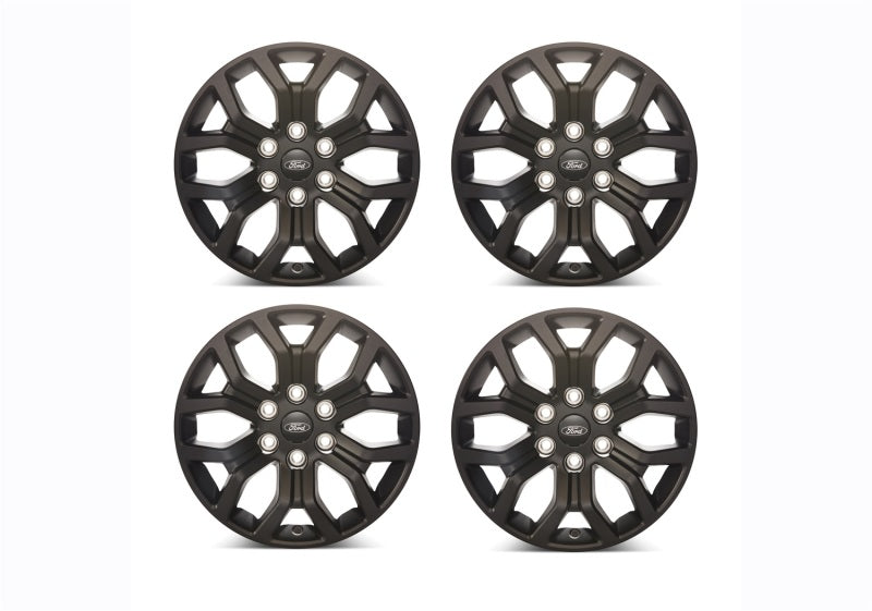 Ford Racing 2021+ F-150 18in Matte Black Wheel Kit Wheels - Cast Ford Racing